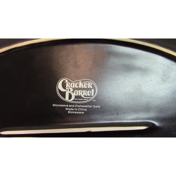 Cracker Barrel Thanksgiving 14" Serving Platter 'Bless This Food' - Picture 2 of 2